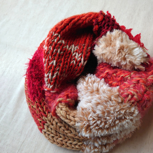 つぎはぎネックウォーマー/薪ストーヴ ネックウォーマー 蓮子 通販