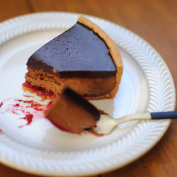 【2月末まで】濃厚 生チョコレート＆ラズベリーのチーズケーキ 7枚目の画像