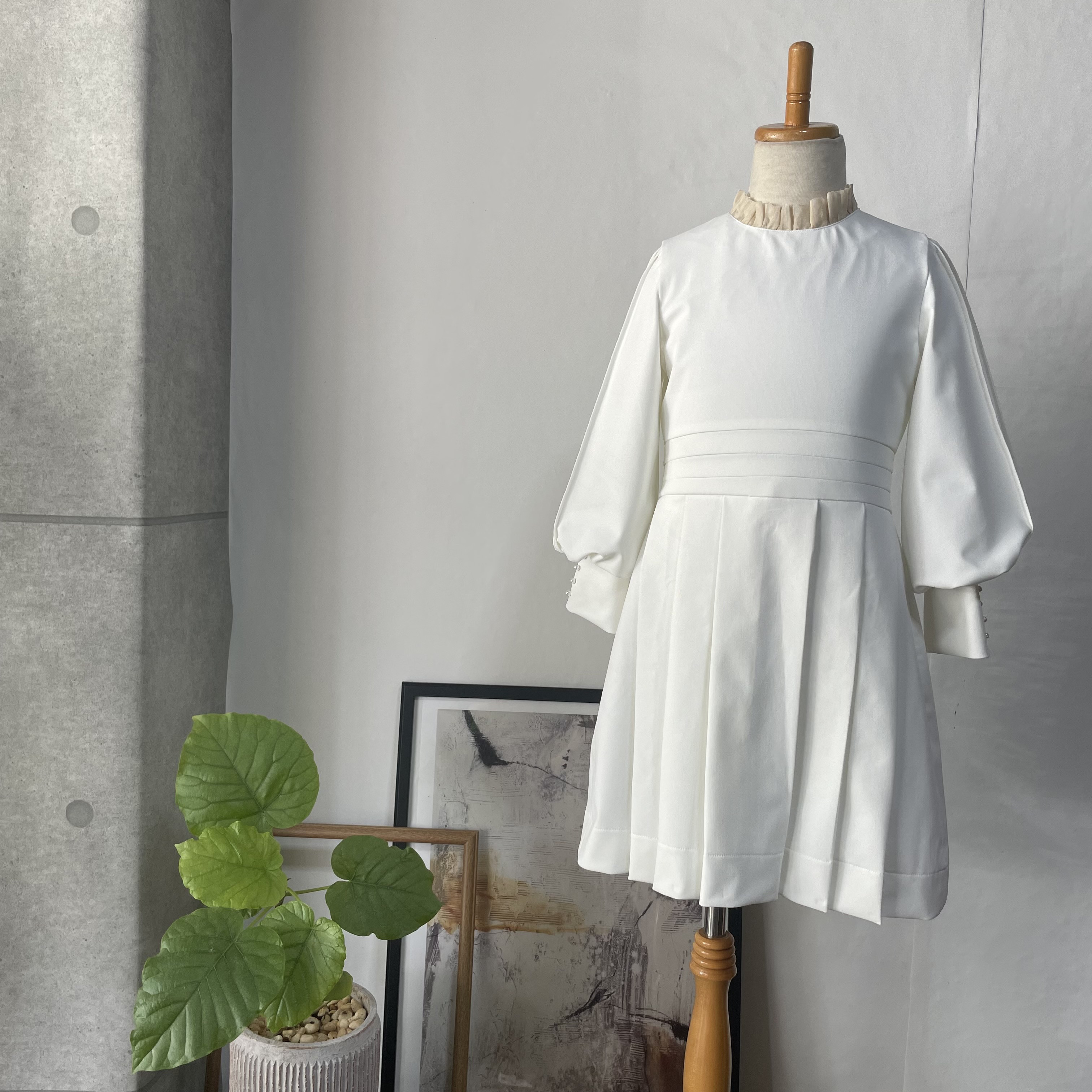 アイボリー✴︎フォーマルワンピース