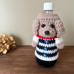 ですん様　ペットボトルカバー　トイプードル(白) 楽天市場】ボトルカバー プードルの通販