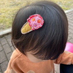 ヘアピン(ストロベリーアイス) 3枚目の画像