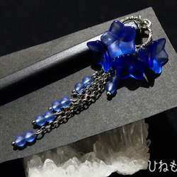 frost blue flower　(簪） 4枚目の画像