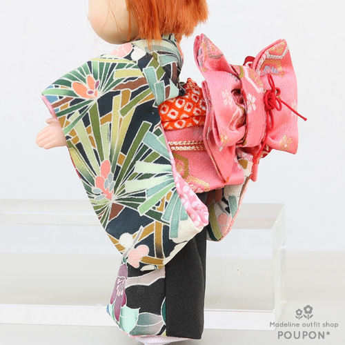 ご確認用になります。金襴ドール着物帯