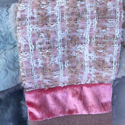 3way patchwork muffler pink 5枚目の画像