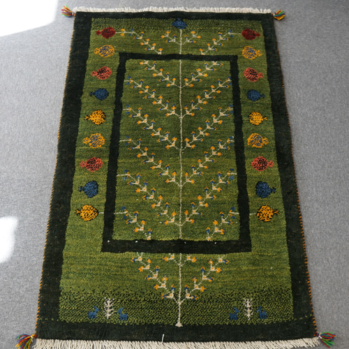 120×80cm ペルシャ絨毯 ギャッベ ギャベ