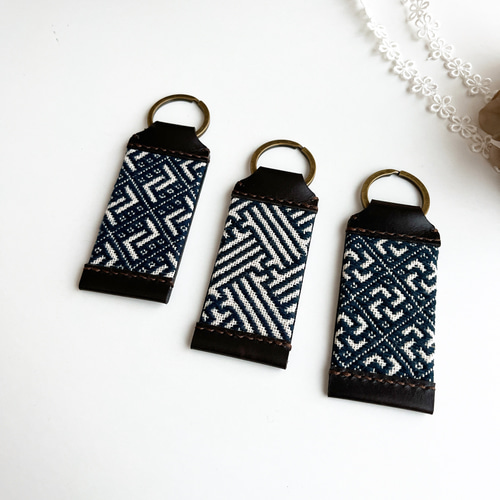 こぎん刺しキーホルダー【送料無料】 キーケース craft_e°ru 通販