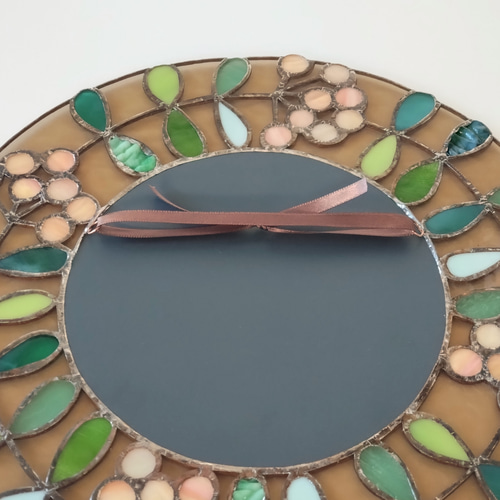 ぐるっと囲まれ華やか＊ステンドグラスの壁掛け鏡 その他