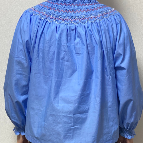 スモッキング刺繍ブラウス ブラウス sakurasanta 通販 16966030