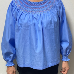 スモッキング刺繍ブラウス ブラウス sakurasanta 通販 16966030