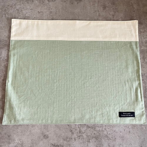 入園6点セット〈レースフラワー〉ヌビ/グリーン 入園6点セット〈レースフラワー〉ヌビ （レッスンバッグ - 入園