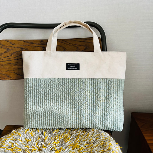 riettea　レッスンバッグ　上履き袋　ハート　キルト　ヌビ すぅじー様専用 レッスンバッグ 上履き袋 ヌビ ハートキルト