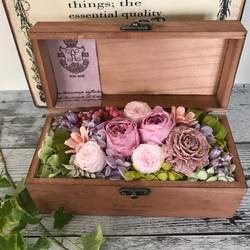 ウッドショッパー プリザーブドフラワーアレンジメント プリザーブド