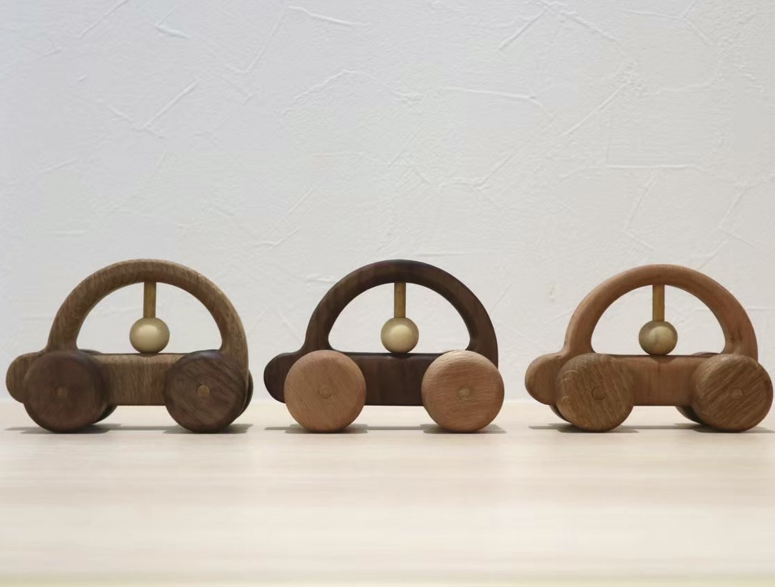 【受注販売】子どものおもちゃ|木のまんまるくるま