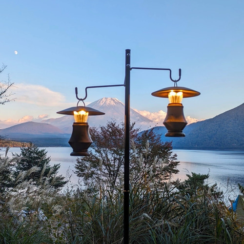 送料込み】ゴールゼロ専用 木製シェード ろくろスタンド セット