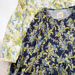 送料無料【新春福袋2024】ウールコートとワンピースセット＊フリーサイズ＊北欧　猫　花柄 11枚目の画像