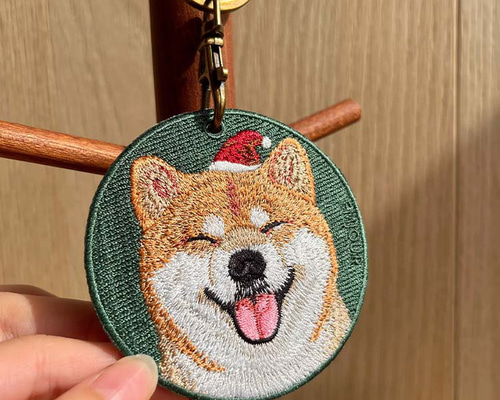 秋鮭様 リクエスト 10点 ハンドメイド　刺繍　柴犬　キーホルダー　ポーチ 秋鮭様 リクエスト 2点 ハンドメイド 刺繍 柴犬 スマホ