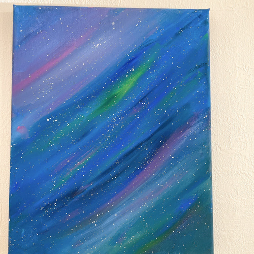 絵画 アクリル画 アート 星 (星屑) 絵画 すみなな 通販 16966636