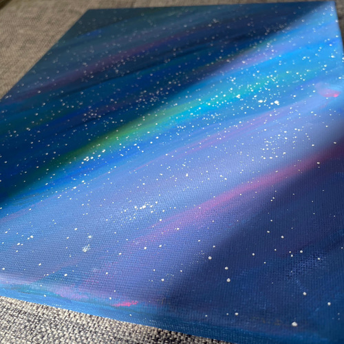 絵画 アクリル画 アート 星 (星屑) 絵画 すみなな 通販 16966636
