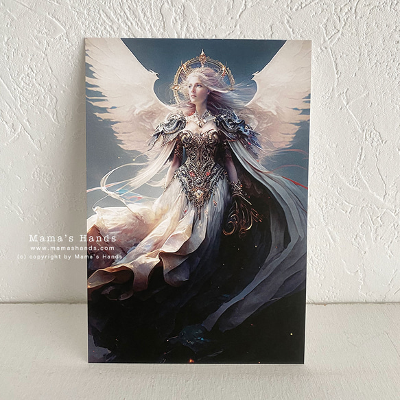 美麗的女性天使 Pleiades Lemuria 藝術明信片 3 張明信片套裝♪ 第5張的照片
