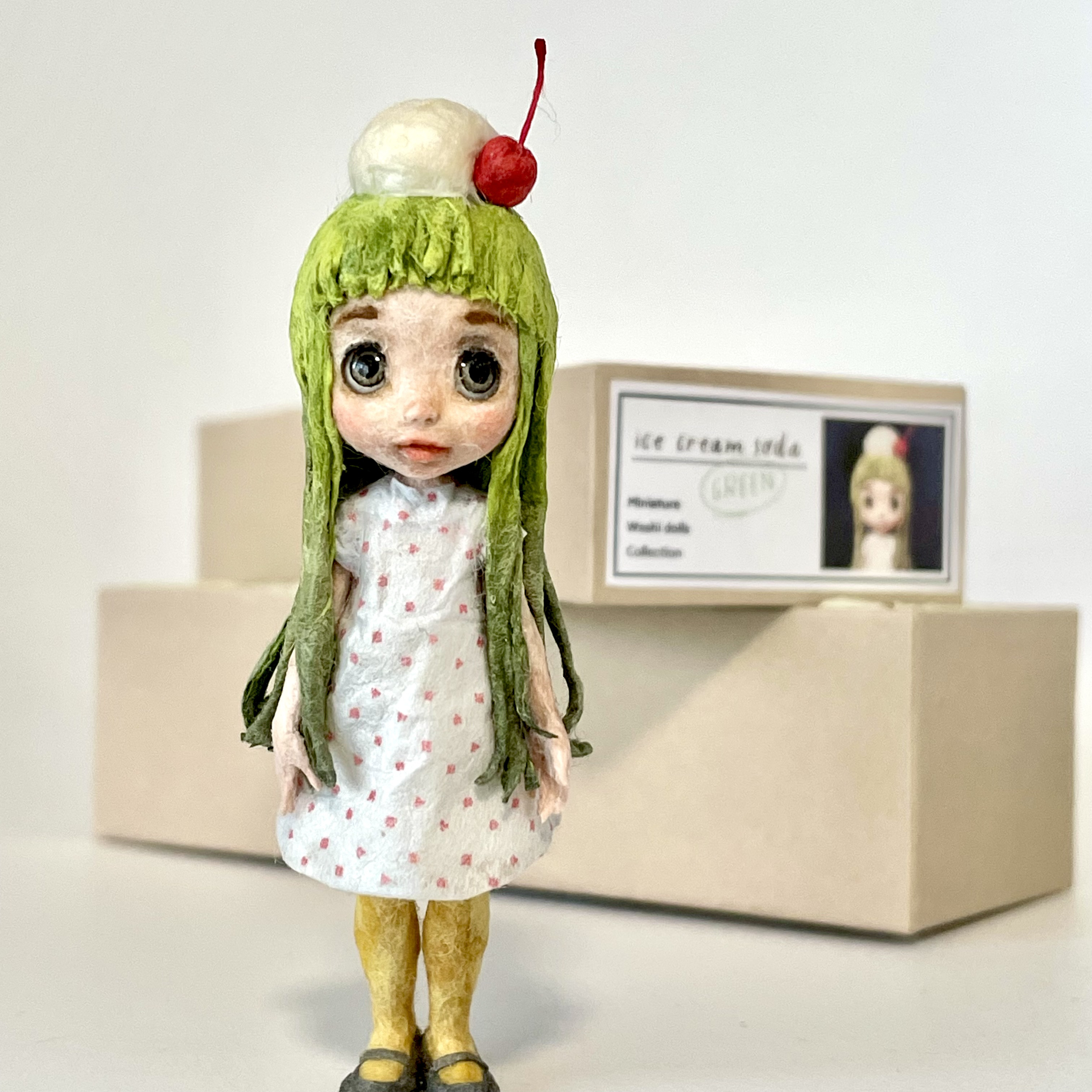 紙人形  額装