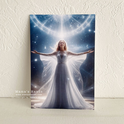 太空明星女人六角星梅爾卡巴昴宿星團利穆里亞藝術 3 明信片明信片套裝♪ 第5張的照片