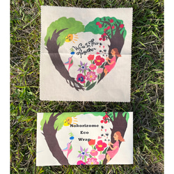 のこり染エコラップ（オーガニックコットン） 6枚目の画像