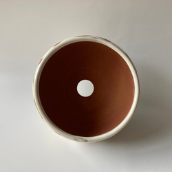 陶製植木鉢「律」part7Lサイズ 4枚目の画像