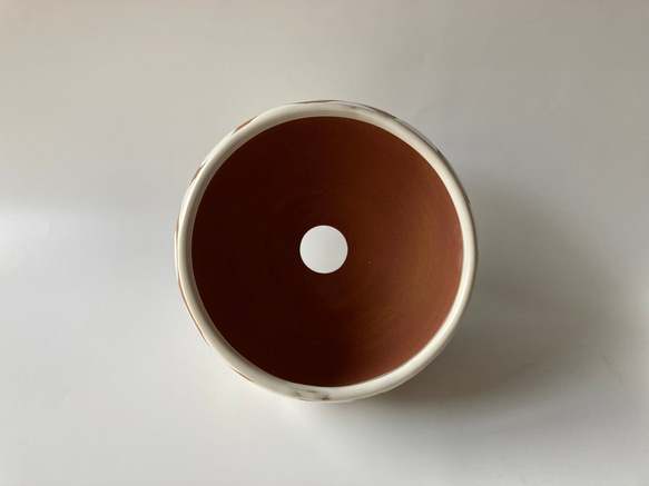 陶製植木鉢「律」part7Lサイズ 4枚目の画像