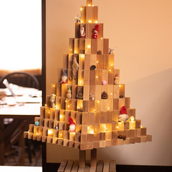 木製クリスマスツリー MINIサイズ 1枚目の画像