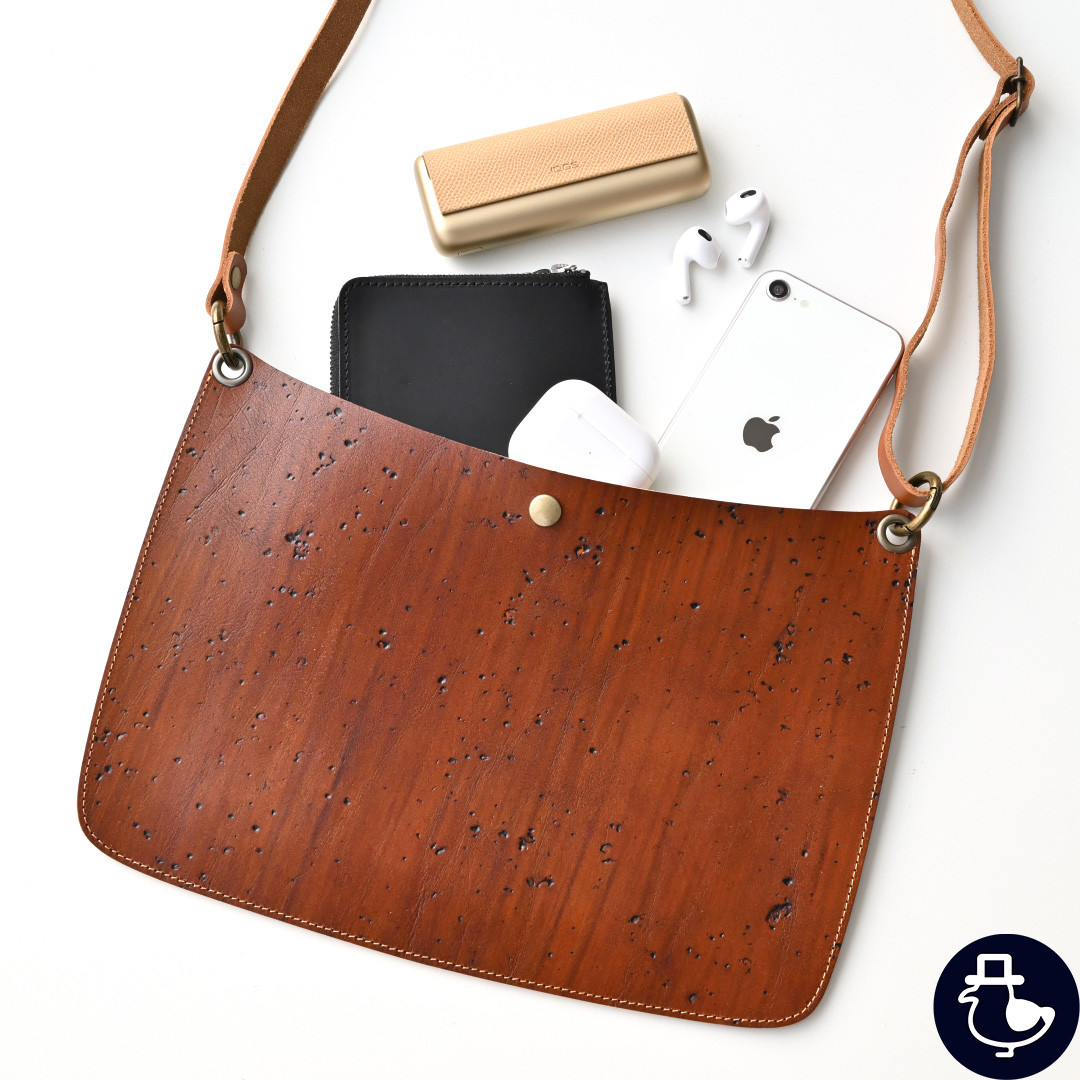 【極美品】エルメス アメリー ポシェット サコッシュ ショルダーバッグ　ブラウン エルメスHermes' アメリー ポシェット サコッシュ ショルダー