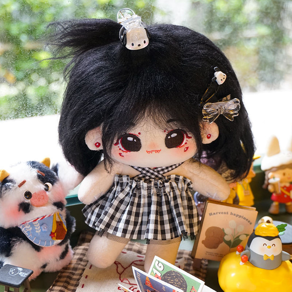 20cm無属性着せ替えぬいぐるみ ぬいぐるみ 人形 ドール ぽっちゃり 獣