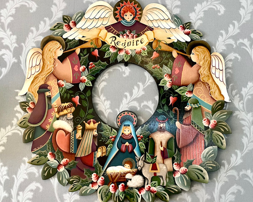 トールペイント 作品 クリスマス 冬景色 ハンドメイド - メルカリ