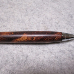 ローズウッドバール　キヌカオイル仕上げ　木軸シャープペンシル(ボールペン)　　　 10枚目の画像