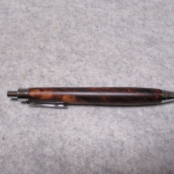 ローズウッドバール　キヌカオイル仕上げ　木軸シャープペンシル(ボールペン)　　　 2枚目の画像