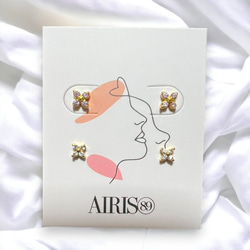 ピアス レディース 18K アレルギー対応 小さめ ゴールド シルバー925 花 フラワー プレゼント 仕事 4枚目の画像