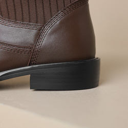 ★サイズ交換可能★本革製靴　ハンドメイドシューズ　ハイヒール　レディース ブーツ 18枚目の画像