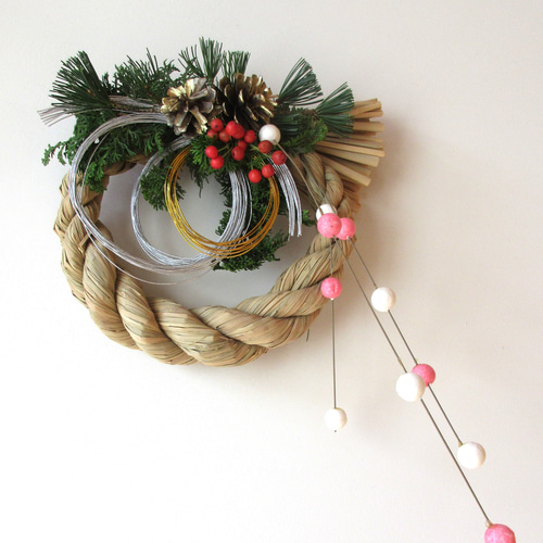 お正月飾り（薩摩杉） スワッグ Cotton Cloth 通販 16968110｜Creema