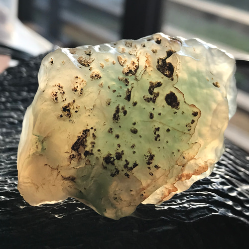 ゴビ石−1186 ゴビ瑪瑙原石 緑