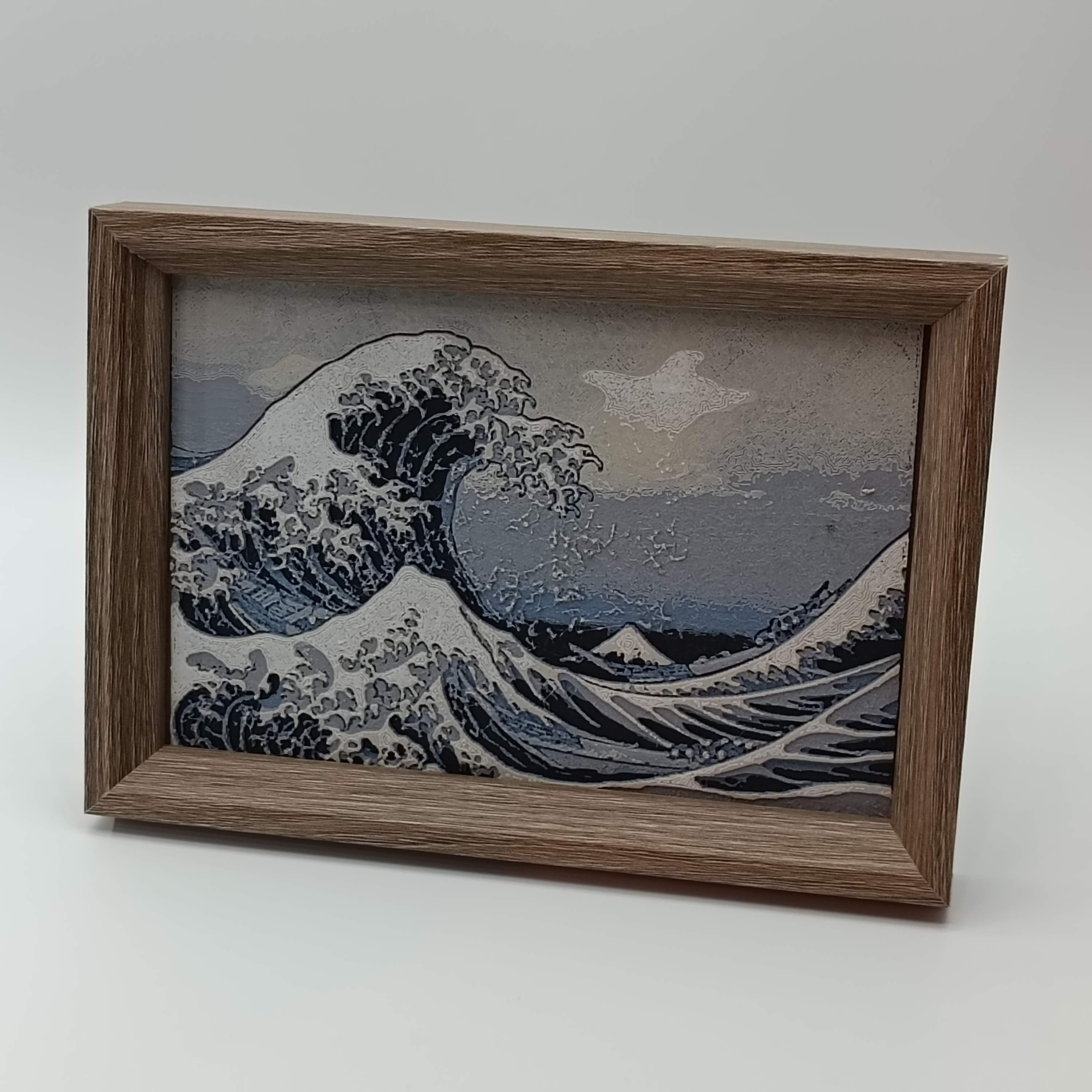 "富嶽三十六景 神奈川沖 浪裏"アートパネル
