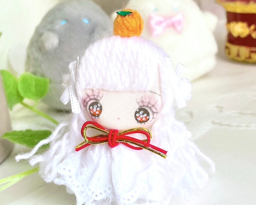 Creema限定 お正月人形 お餅のドール 2026年 午年 ミニミニドール 人形
