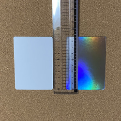 カードサイズのホワイトボード　マグネット式 3枚目の画像