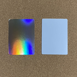 カードサイズのホワイトボード　マグネット式 1枚目の画像