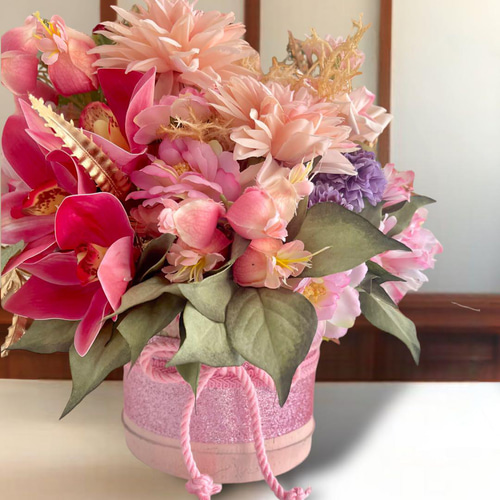 和風門松しめ飾り 竹器アレンジメント 竹から生まれた門松 門松アレンジ しめ飾り 正月飾り 新年飾り 正月