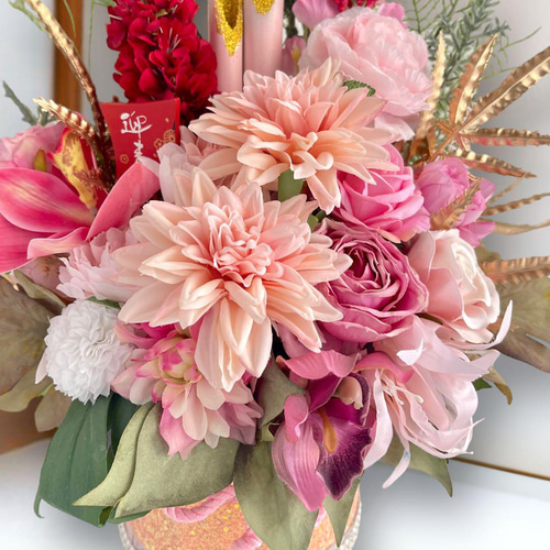 門松 しめ飾り 門松アレンジ 正月アレンジ 松竹梅 竹飾り アート