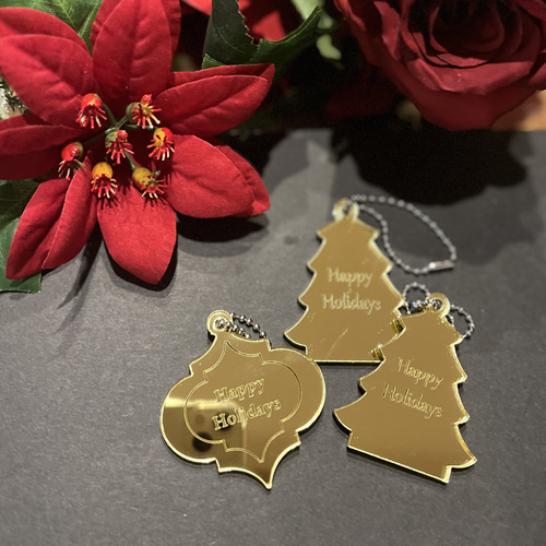 クリスマスツリー　キーホルダー クリスマス ビーズキット クリスマスツリーとリースの