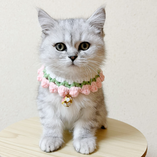 短毛シュシュ、グレーチェック、わんちゃん猫ちゃん用 【楽天市場