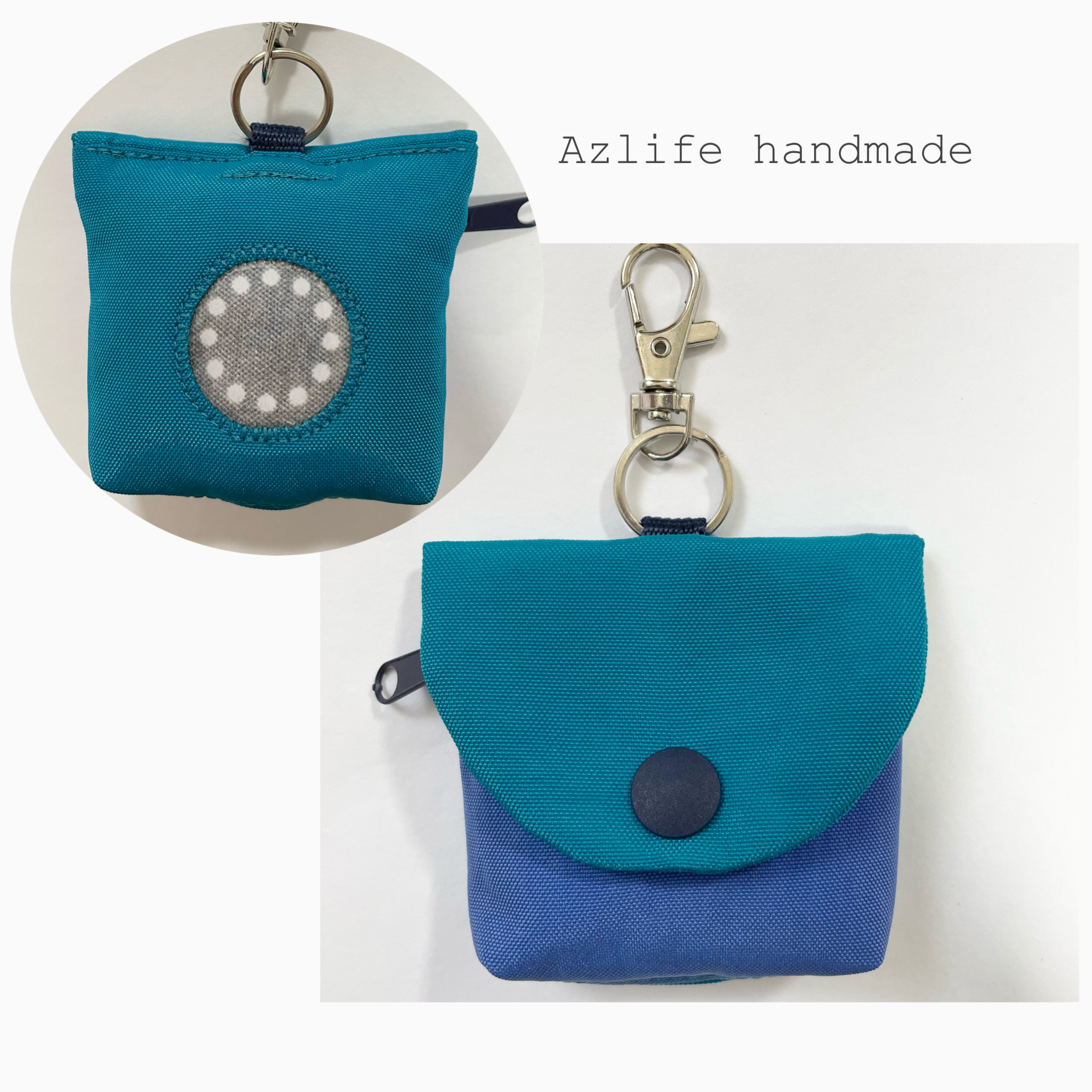 撥水GPSケース あんしんウォッチャー Botトーク 小物ケースNo.パンダ青 【公式通販】