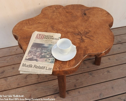 希少☆花梨無垢一枚板 座卓 応接台 猫脚 リビングテーブル 昭和