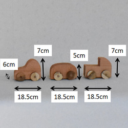 クルマを運ぶ　木製キャリアカー　と　クルマ３台 15枚目の画像