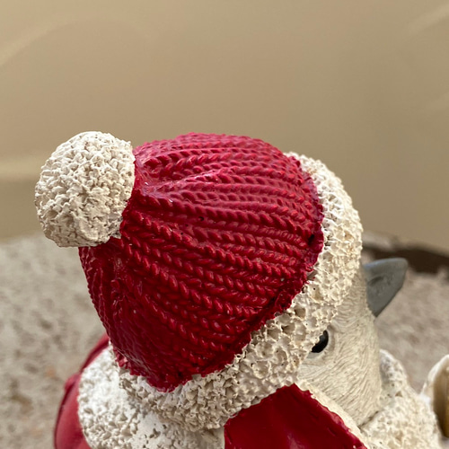 クリスマス⭐︎インテリア　置き物　アンティーク調 玄関 welcome 》Xmas ノエル スキーバード サンタクロース